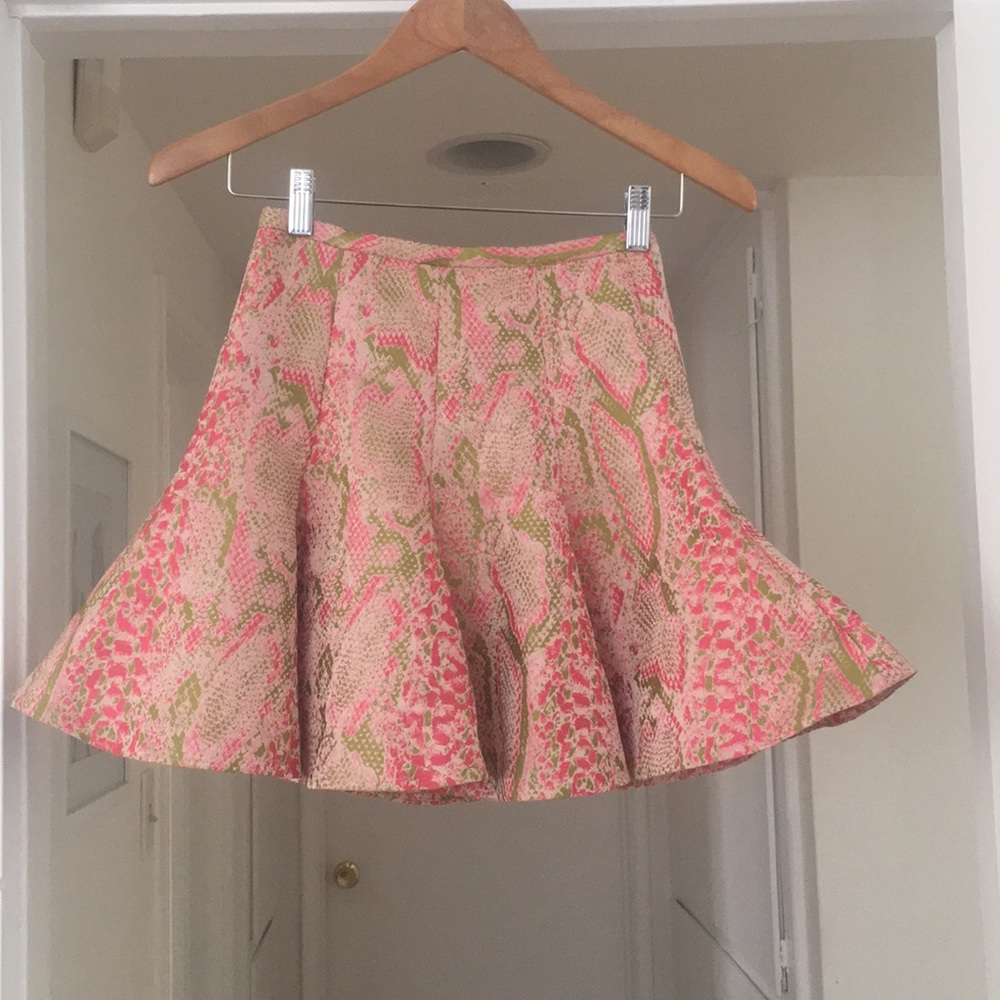 Zimmermann snake print skirt